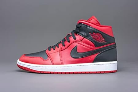 Jordan Mens Jordan 1 Mid 554724 660 Reverse Bred - Size 9 | Amazon